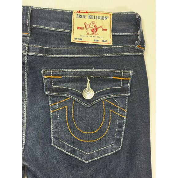 True Religion Women's Stella Low Rise Skinny Stretch Denim Jeans - Size 27x31.5 - Picture 4 of 8